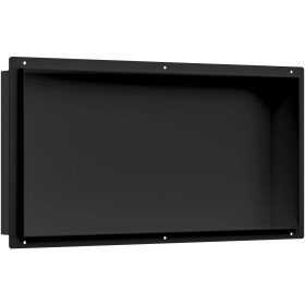 CERANO - Zápustná polička/nika do obkladu - černá matná - 60x30x10 CER-417479