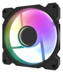 DarkFlash DR08 černá / Ventilátor / 120 mm / 800-1600 RPM / 30 dBA / A-RGB (DR08 Black)