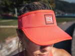 COMPRESSPORT VISOR black/red Černá běžecký kšilt - Běžecký kšilt Compressport Visor - černý