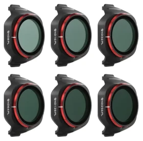 Freewell Bright Day pro DJI Mini 5 Pro / Sada filtrů / 6 ks / ND8/PL–ND256/PL / CNC hliníkový rámeček (FW-MN5-BRG)