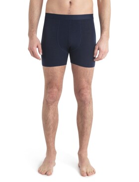 Pánské merino boxerky ICEBREAKER Mens Core Boxers, Midnight Navy velikost: S