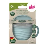NIP NATURE line snackbox 2v1 250ml 1ks modrá / od 9 měsíců (NIP38848-51)