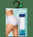 Dámské kalhotky Sloggi Shape H Maxi bílé WHITE 50