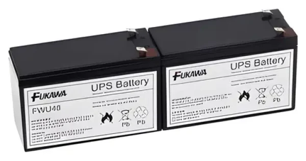 Fukawa FWU48 / Sada náhradních baterií pro UPS / náhrada za APC RBC48 (12928)