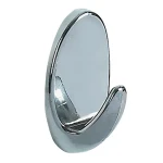 Spirella MAXI oválné háčky na ručníky 2 ks chromované ABS / samolepící / 55 x 35 mm (7610583109781)