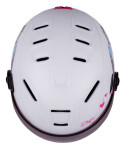 Etape dětská lyžařská přilba RIDER PRO, bílá mat (technologie In-mold, velikost S (53-55cm))