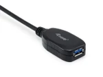 Equip Aktivní prodlužovací kabel USB-A černá / Kabel / USB 3.2 Gen 1 / 5 Gbit/s / 5 m (133346)