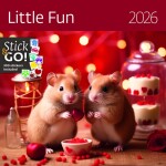 Nástěnný poznámkový kalendář 2026 Helma - Little Fun