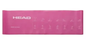 HEAD Latexová posilovací guma růžová / Posilovací guma / 200x15 cm / Roztažnost 250 %