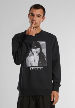 Pánská mikina Fuck It 2.0 Crewneck černý