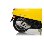Mamido Dětský elektrický skútr Vespa ROMA žlutý