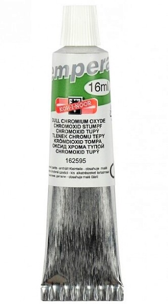 Koh-i-Noor temperová barva 16 ml - chromoxid tupý