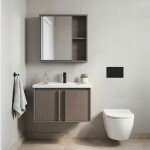 REA - Sada koupelnového nábytku s umyvadlem Gama T25023 KJM 60CM REA-M0205