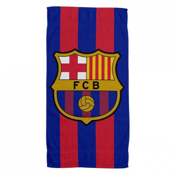 Plážová osuška FC Barcelona blaugrana Jr 118569 70x140 cm Vícebarevné
