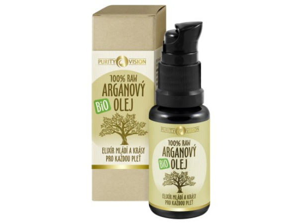 Purity Vision Raw BIO Argan. olej 30ml