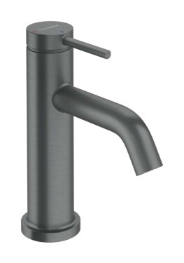 HANSGROHE - Tecturis S Umyvadlová baterie s výpustí, CoolStart, EcoSmart+, kartáčovaný černý chrom 73302340