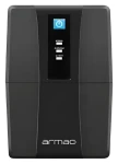 Armac Home Lite HL650F/LEDV2 černá / Záložní zdroj / Line-Interactive / 650 VA / 2x Schuko / AVR (HL/650F/LED/V2)