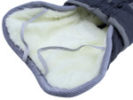 Yogi zimní bunda pro psa Barva: Šedá, Délka zad (cm): 49, Obvod hrudníku: 56 - 62 cm