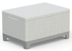 KETER SCANDI BOX stůl - Ash grey/Storm grey