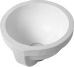 DURAVIT - Architec Umyvadlo vestavné, průměr 28 cm, s přepadem, bílá 0319270000