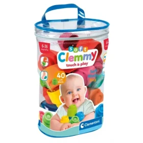 Clementoni Clemmy baby - 40 kostek v plastovém pytli