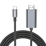 Tech-Protect UltraBoost černá / Kabel USB-C - HDMI / 4K 60Hz / 2 m (23297-0)