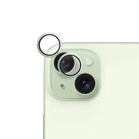 Epico ochranné sklo zadního fotoaparátu pro Apple iPhone 15/15 Plus světle-zelená (NFOLCAMAPIP15PLEPGR)