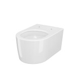 DEANTE Podomítkový rám, pro závěsné WC mísy + SLIM tlačítko chrom + WC CERSANIT INVERTO + SEDÁTKO DURAPLAST SOFT-CLOSE CST_WC01 051P IN1