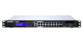 QNAP QGD-1600P-8G / Switch / 10|100|1000Mbps / 14x GLAN / 2x combo SFP+ RJ-45 / PoE (QGD-1600P-8G)