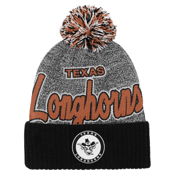 Mitchell & Ness Dětská zimní čepice Texas Longhorns NCAA Mascot Cuffed Knit