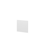 Dřevojas - Krycí deska k zakrácení KDZ SZZ1 (výška 30 cm) - M01 Bílá mat 235604
