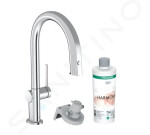 GROHE - Solido Set předstěnové instalace, klozetu Bau Ceramic a sedátka Slim softclose, tlačítka Sail, chrom/bílá 39900000