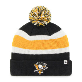 47 Brand Pánská Zimní Čepice Pittsburgh Penguins 47 Breakaway Cuff Knit