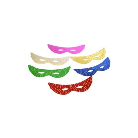 Ptakoviny.cz Škraboška - zlaté tečky 6ks