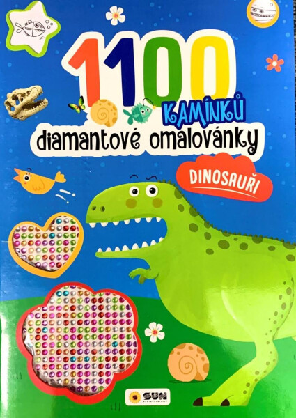 Diamantové omalovánky Dinosauři