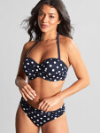 Vrchní díl plavek Swimwear Anya Riva Spot Bandeau Bikini navy/vanilla SW1453 75E