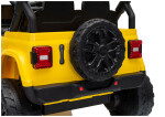 Mamido Elektrické autíčko Jeep Rubicon 24 V 2x200 W žluté