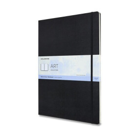 Skicář Moleskine Watercolour Notebook - A3, černý