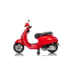 Mamido Dětský elektrický skútr Vespa ROMA červený
