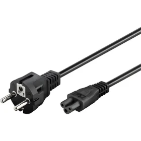 Goobay 93586 černý / Napájecí kabel / Schuko - C5 / 1,8 m (93586)
