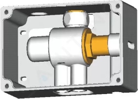IDEAL STANDARD - CeraPlus Termostatický připojovací box pro směšování teploty (univerzální použitelný se všemi sensorovými bateriemi), neutrální A3813NU