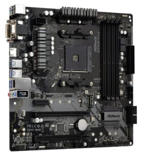 ASRock B450M PRO4 / AMD B450 / DDR4 / SATA III RAID / USB / GLAN / M.2 / sc.AM4 / mATX (B450M PRO4)