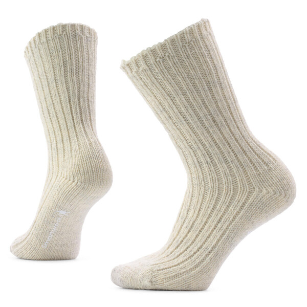 Dámské merino ponožky SMARTWOOL Women's Everyday Cozy Heritage Rib Crew, Ash velikost: 34-37 (S)