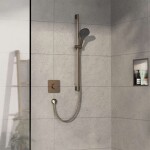 HANSGROHE - ShowerSelect Comfort Termostatická baterie pod omítku, kartáčovaný bronz 15581140