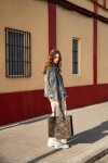 Stylová kabelka Reisenthel Daily Shopper Leo fake fur