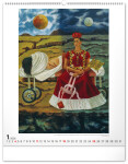 Nástěnný kalendář 2026 NOTIQUE - Frida Kahlo, 48 x 56 cm