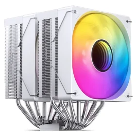 Jonsbo CR-3000 A-RGB bílá / 2x 120mm / 1500 RPM @ 32 dB / TDP 260W / AMD + Intel (CR-3000 ARGB WHITE)