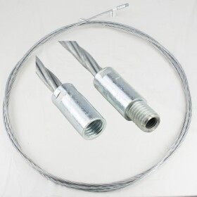 Nástavec na komínový kartáč ocelový, délka 6m