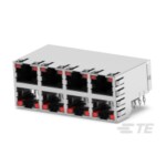 Intellinet 502344 Intellilnet 100ks Cat6 modulární zástrčky RJ45 UTP, 2-bodový žíla kontakty pro dráty 100 adaptér pro Beche 502344 krimpovací kontakt Počet