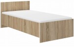 DumDekorace Dětská postel JUNIOR 160 x 80 cm v dekoru dub sonoma